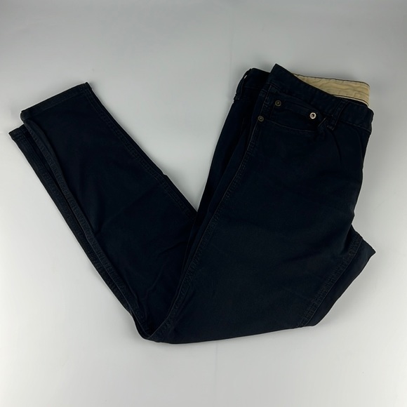 Rag & Bone Black Pants Cotton states sz30 but more like so 25-26-or 27. - Picture 1 of 17
